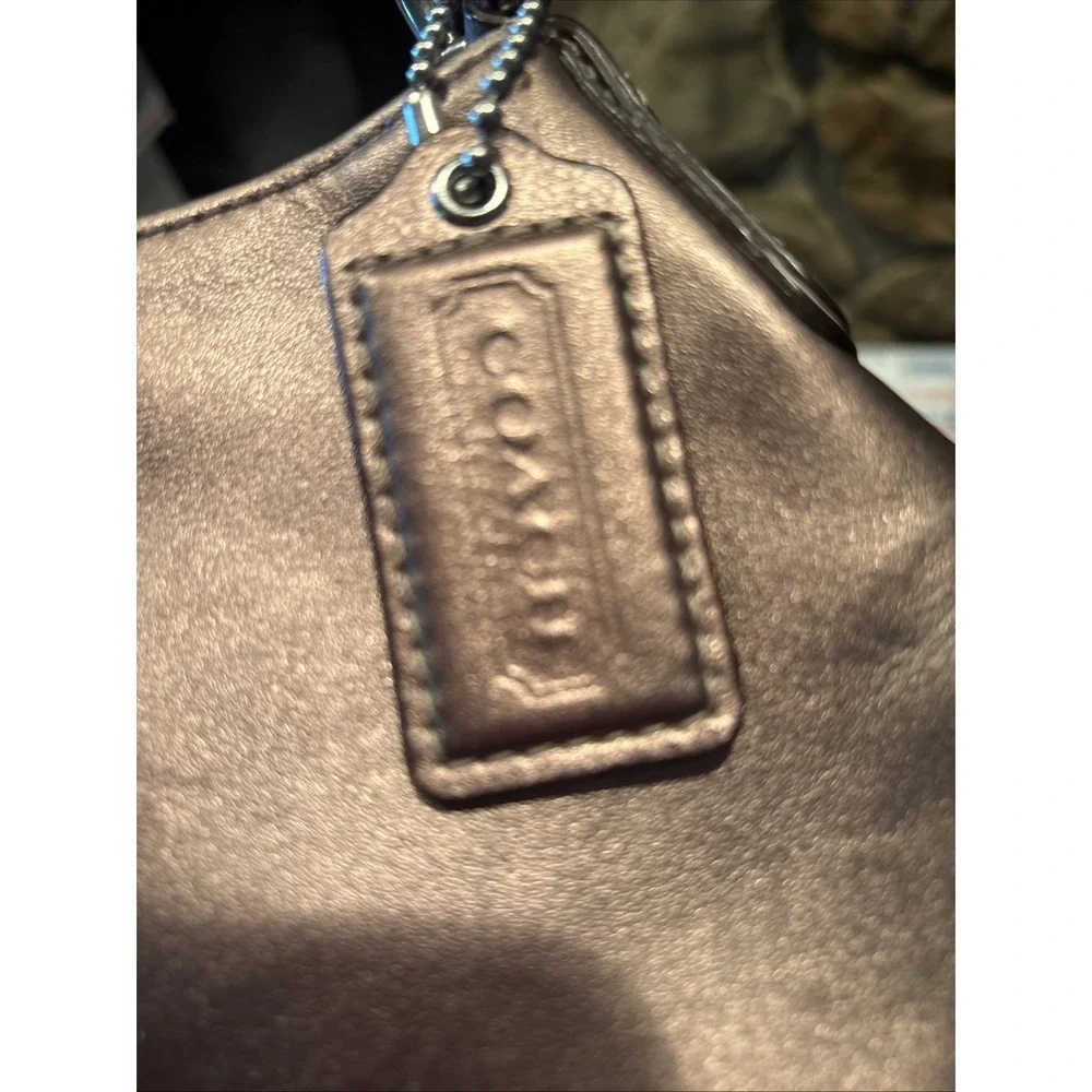 Coach Women's Metallic Medium Soho Soft Leather Hobo Hand Shoulder Bag
